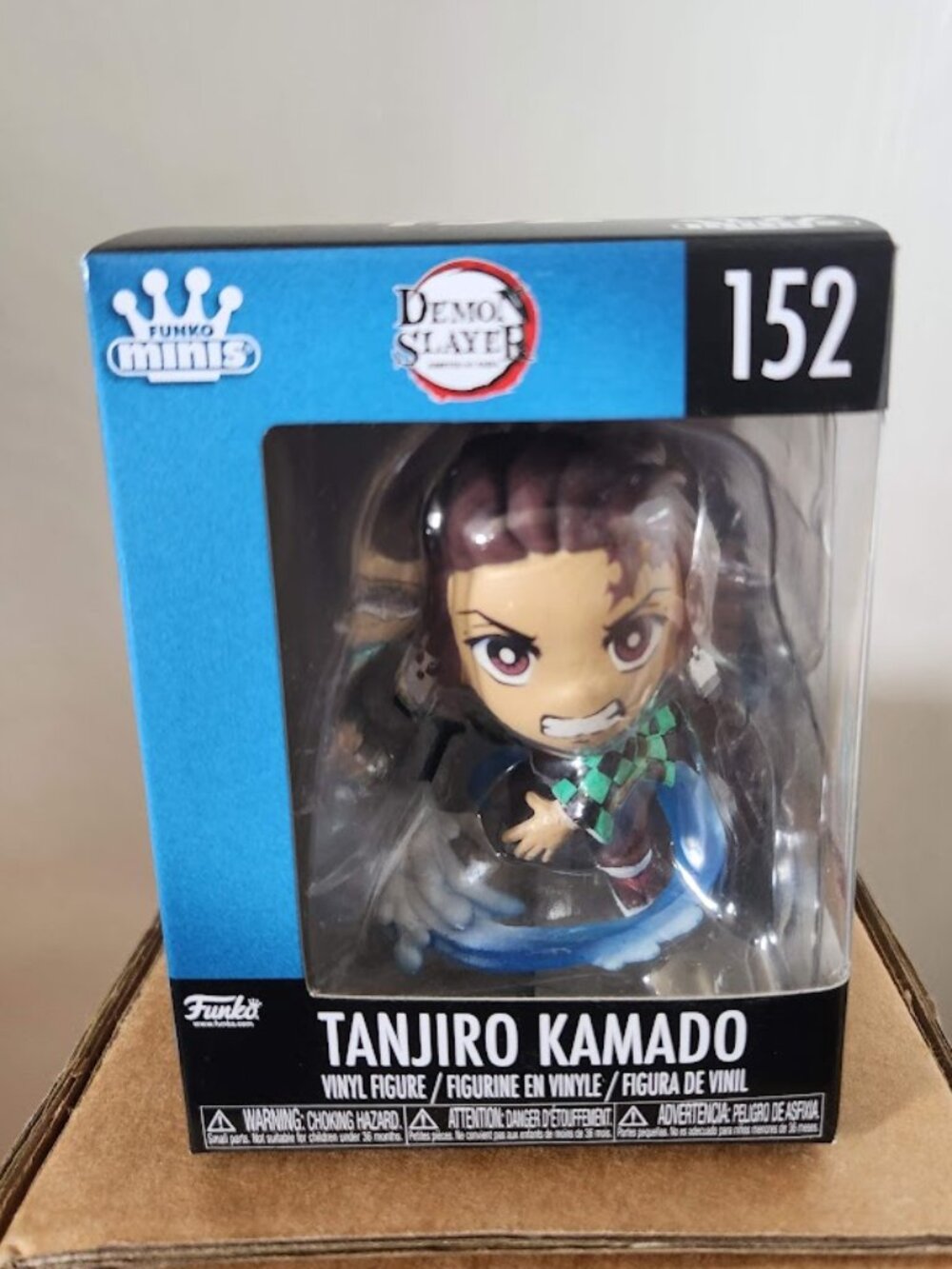 Funko Minis Demon Slayer Tanjiro Kamada #152 Figure Toy Figurine Kimetsu no Yaib